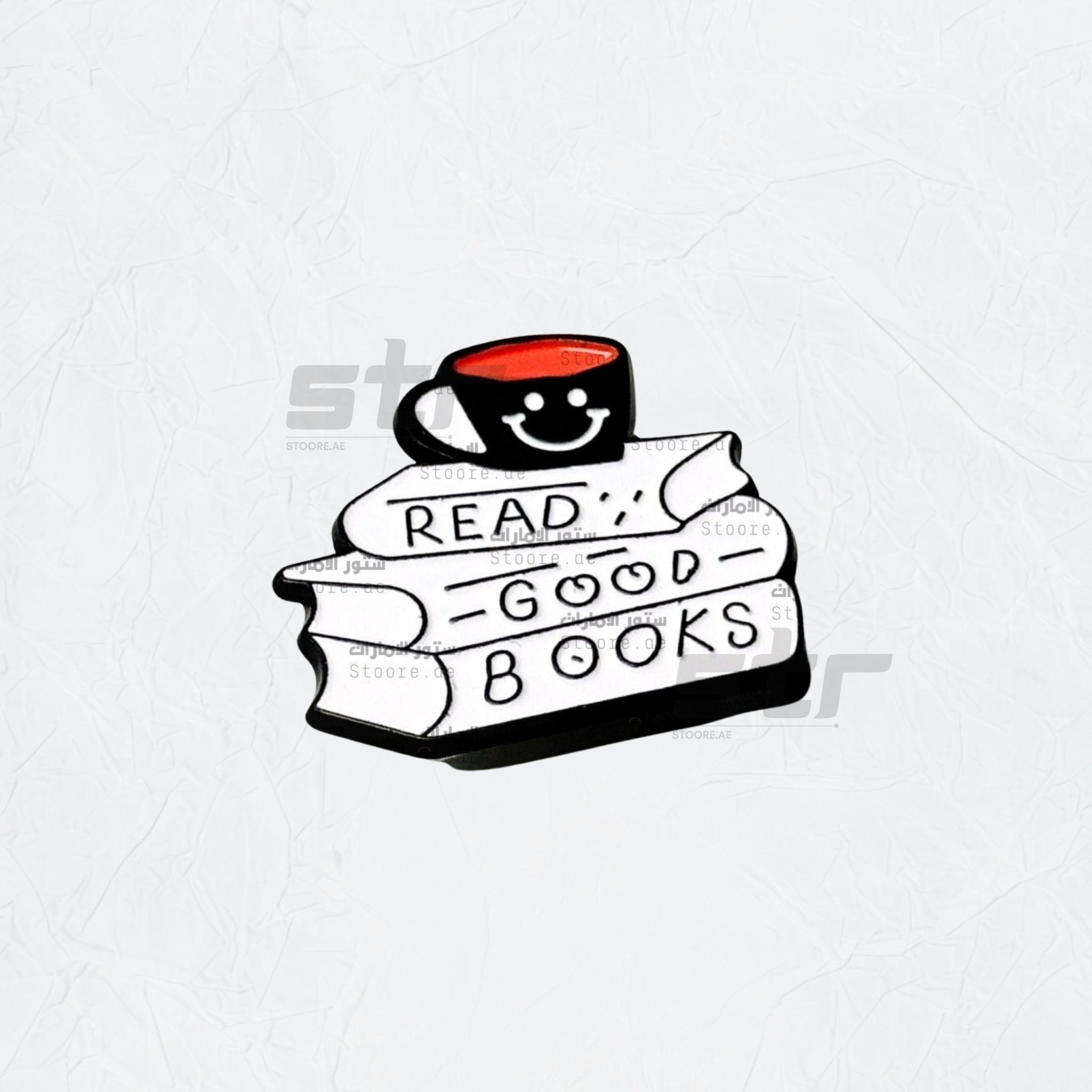 Badge READ GOOD BOOKS